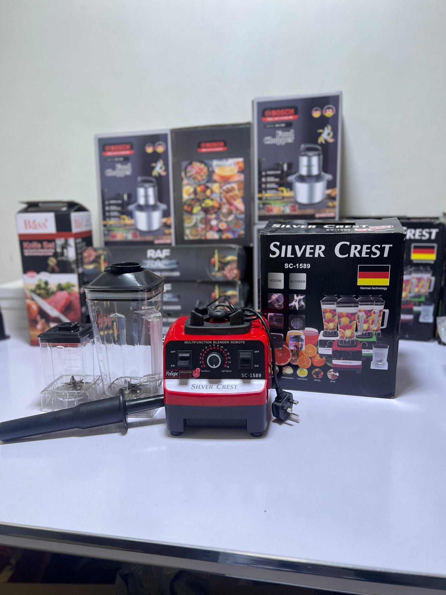 Silver Crest Original German 2-in-1 Blender & Grinder