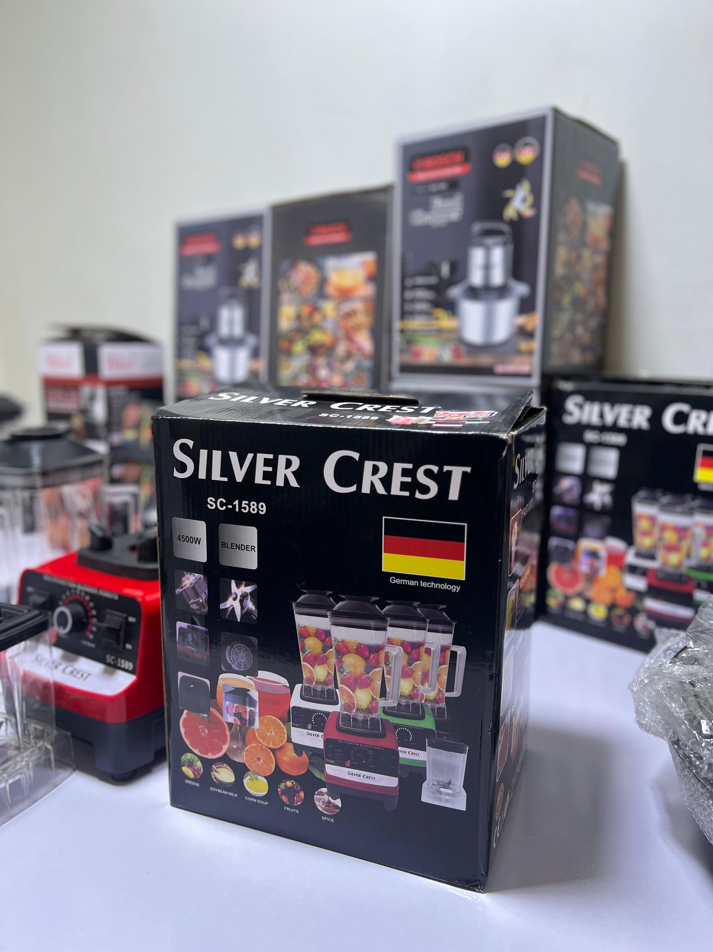 Silver Crest Original German 2-in-1 Blender & Grinder