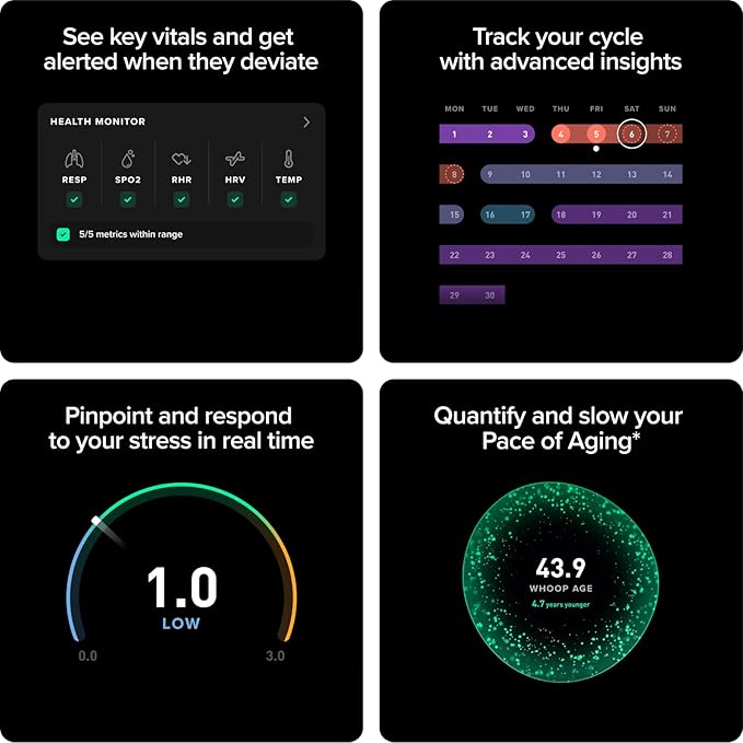 Whoop Bracelet , Health and fitness tracker | ساعة ووب، جهاز تتبع الصحة واللياقة البدنية