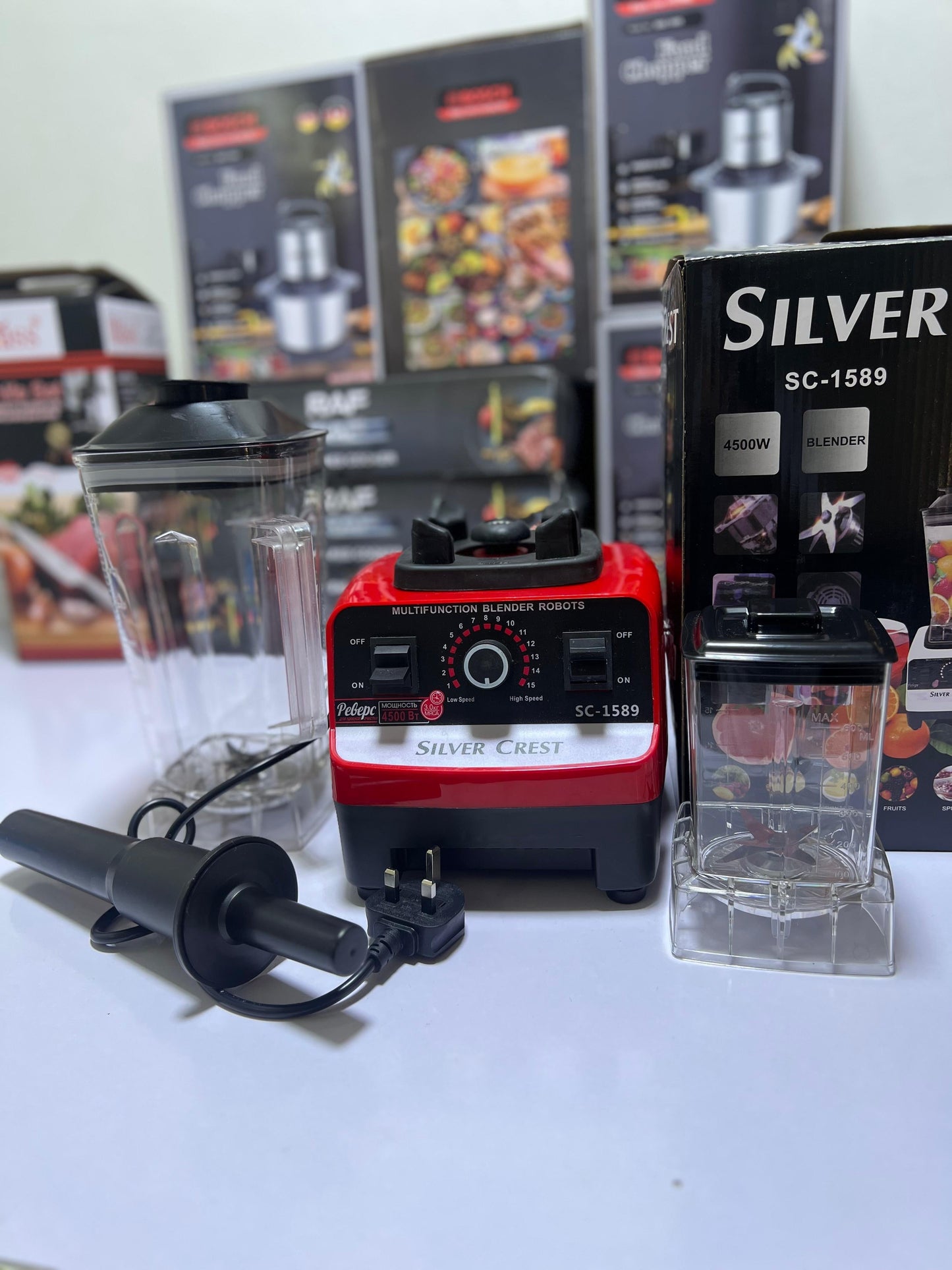 Silver Crest Original German 2-in-1 Blender & Grinder