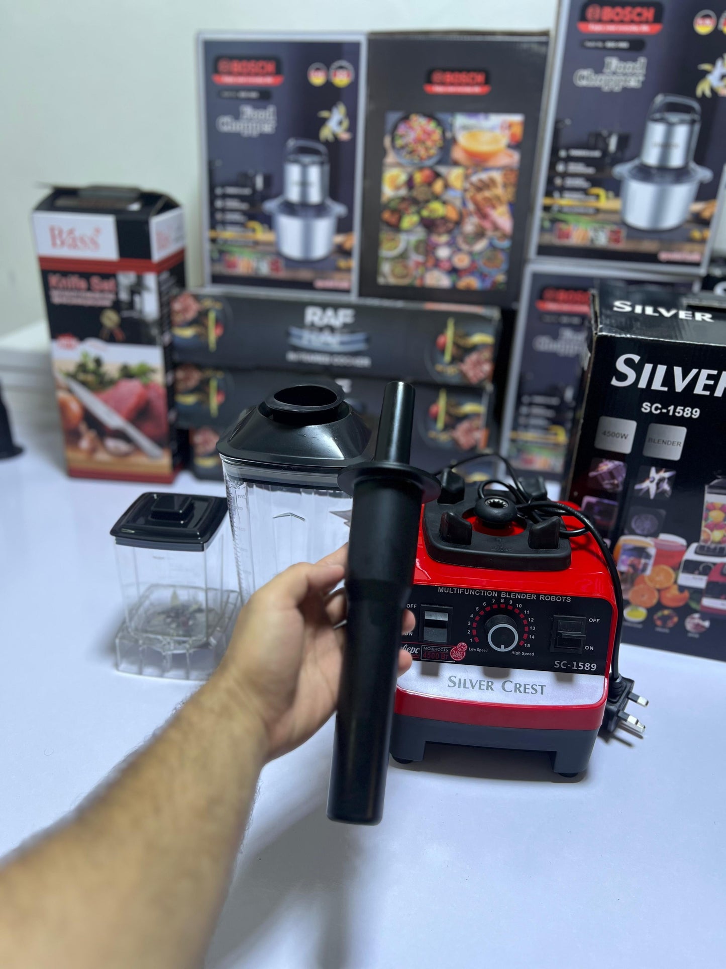 Silver Crest Original German 2-in-1 Blender & Grinder