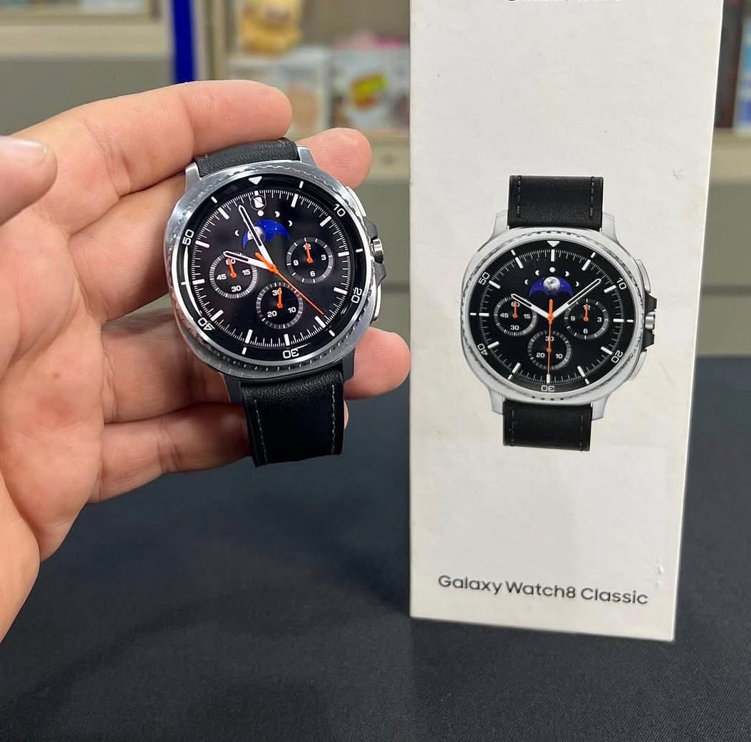 Premium Classic Smart Watch Series 8 – Luxury Design | Full Touch | Health Tracking