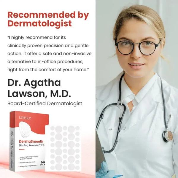 Derma Smooth Skin Tag Removal Patch | 72 Pathces |